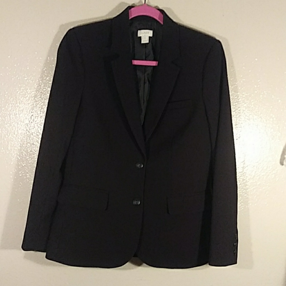 J crew Factory black blazer size 2 Double button
